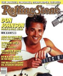 Don Johnson, 1986 Rolling Stone Cover | Obraz na stenu