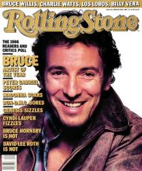Bruce Springsteen, 1987 Rolling Stone Cover | Obraz na stenu