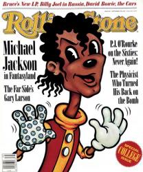 Michael Jackson (illustration), 1987 Rolling Stone Cover | Obraz na stenu