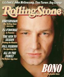 Bono, 1987 Rolling Stone Cover | Obraz na stenu