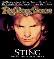 Sting, 1988 Rolling Stone Cover | Obraz na stenu