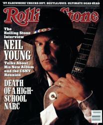 Neil Young , 1988 Rolling Stone Cover | Obraz na stenu