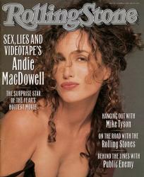 Andie MacDowell, 1989 Rolling Stone Cover | Obraz na stenu