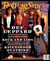 Def Leppard, 1992 Rolling Stone Cover | Obraz na stenu