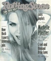 Michelle Pfeiffer, 1992 Rolling Stone Cover | Obraz na stenu