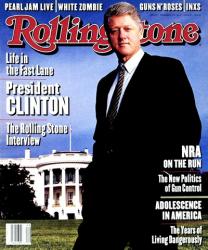 Bill Clinton, 1993 Rolling Stone Cover | Obraz na stenu