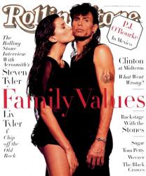 Liv & Steven Tyler, 1994 Rolling Stone Cover | Obraz na stenu