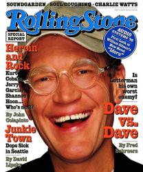 David Letterman, 1996 Rolling Stone Cover | Obraz na stenu