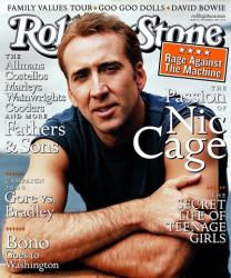 Nicolas Cage, 1999 Rolling Stone Cover | Obraz na stenu