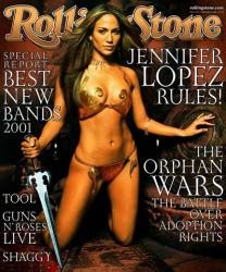 Jennifer Lopez, 2001 Rolling Stone Cover | Obraz na stenu