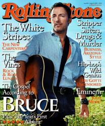 Bruce Springsteen, 2002 Rolling Stone Cover | Obraz na stenu