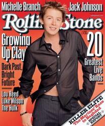 Clay Aiken, 2003 Rolling Stone Cover | Obraz na stenu