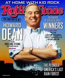 Howard Dean, 2004 Rolling Stone Cover | Obraz na stenu
