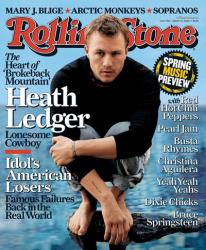 Heath Ledger, 2006 Rolling Stone Cover | Obraz na stenu