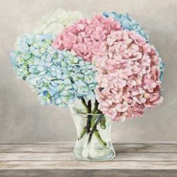 Fleurs et Vases Blanc II | Obraz na stenu