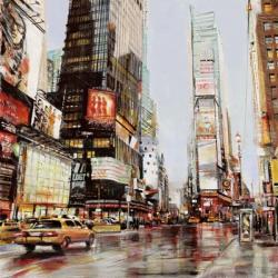 Taxi in Times Square | Obraz na stenu