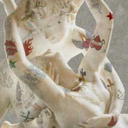 Tattooed Lovers (Cupid & Psyche) | Obraz na stenu