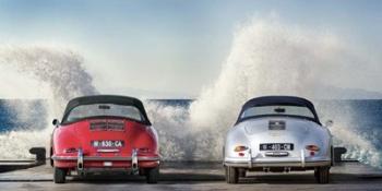 Ocean Waves Breaking on Vintage Beauties | Obraz na stenu