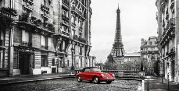 Roadster in Paris (Rouge) | Obraz na stenu