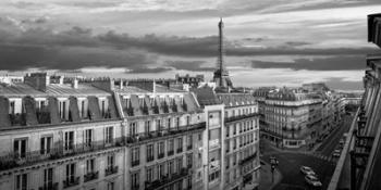 Morning in Paris (BW) | Obraz na stenu