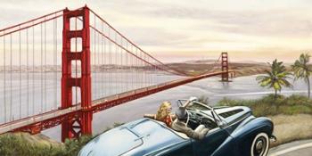 Golden Gate View | Obraz na stenu