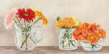 Fleurs et Vases Jaune | Obraz na stenu