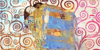 Klimt's Embrace 2.0 | Obraz na stenu