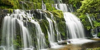 Waterfall Purakaunui Falls, New Zealand | Obraz na stenu