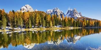 Lago Antorno and Misurina, Dolomites, Italy | Obraz na stenu