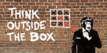 Think Outside of the Box | Obraz na stenu