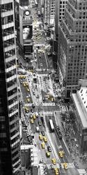 Yellow Taxi in Times Square, NYC | Obraz na stenu