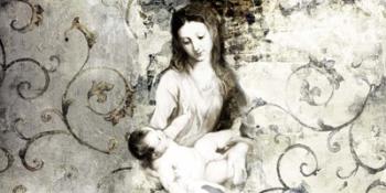 Madonna and Child (after Van Dyck) | Obraz na stenu