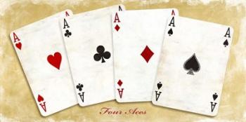 Four Aces (Gold) | Obraz na stenu