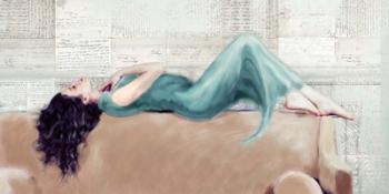 Reclined Beauty II | Obraz na stenu