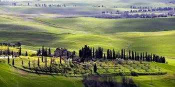 Country houses in Tuscany | Obraz na stenu