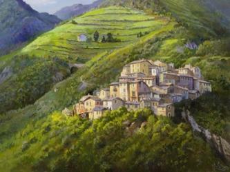 Villaggio sui Monti | Obraz na stenu