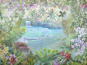 Cascata Tropicale (detail) | Obraz na stenu