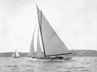 Victorian sloop on Sydney Harbour, 1930 | Obraz na stenu