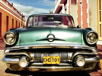Vintage American Car in Habana, Cuba | Obraz na stenu