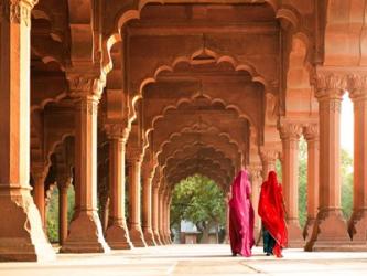 Women in Traditional Dress, India | Obraz na stenu