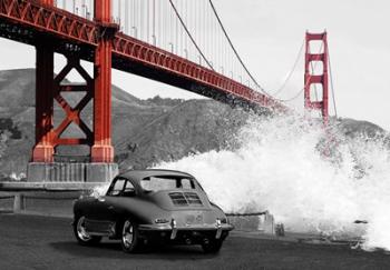 Under the Golden Gate Bridge, San Francisco (BW) | Obraz na stenu