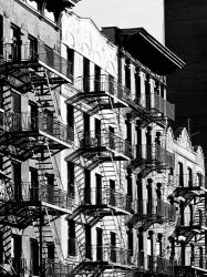 Fire Escapes in Manhattan, NYC | Obraz na stenu