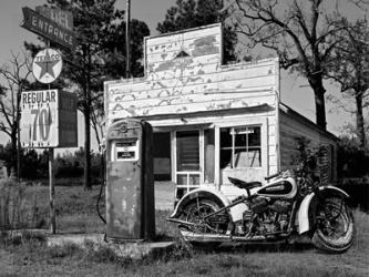 Abandoned Gas Station, New Mexico | Obraz na stenu