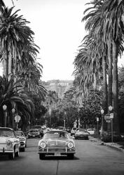 Boulevard in Hollywood (BW) | Obraz na stenu