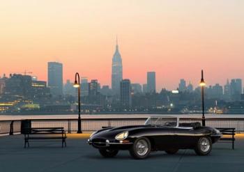 Vintage Spyder in NYC | Obraz na stenu