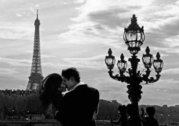 A Kiss in Paris | Obraz na stenu