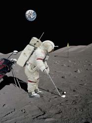 Lunar Golf (NASA) | Obraz na stenu