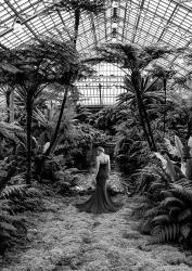 Unconventional Womenscape #2, Jardin d'Hiver, detail (BW) | Obraz na stenu