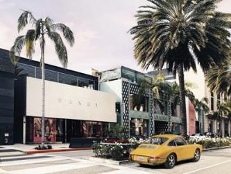 Rodeo Drive, Beverly Hills, California | Obraz na stenu