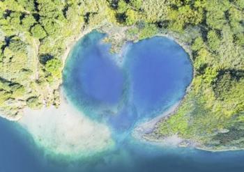 Heart Shaped Atoll, Fiji | Obraz na stenu